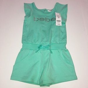 NWT 18M girls romper green